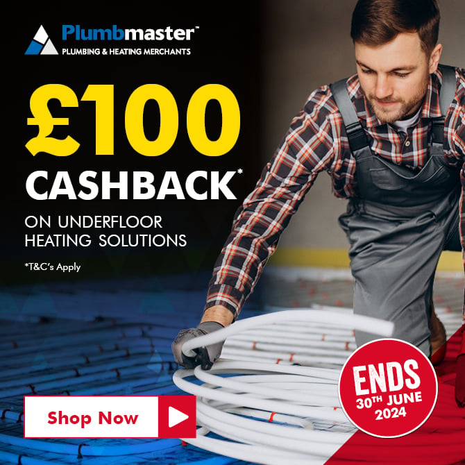 Plumbmaster £100 Cash Back